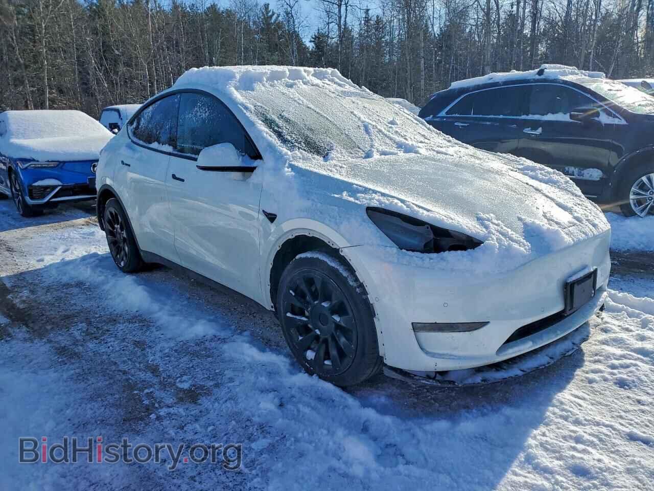 2022 TESLA MODEL Y - VIN: 7SAYGDEE2NF459892 - Photo 4