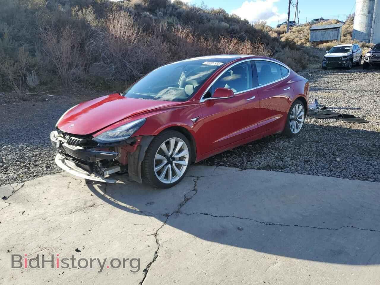 Photo 5YJ3E1EA0JF049160 - TESLA MODEL 3 2018