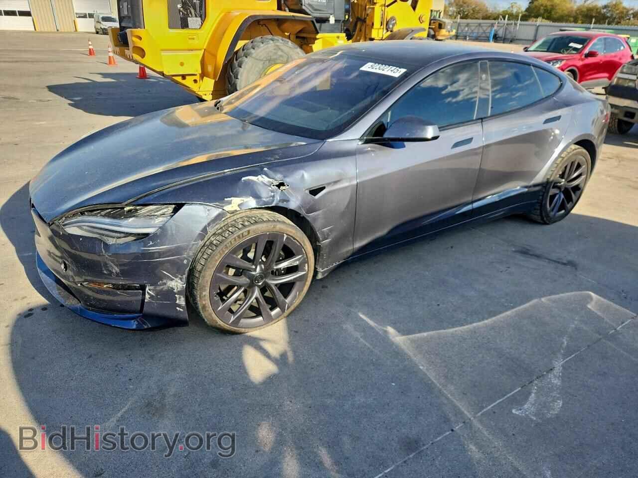 Фотография 5YJSA1E63MF441895 - TESLA MODEL S 2021