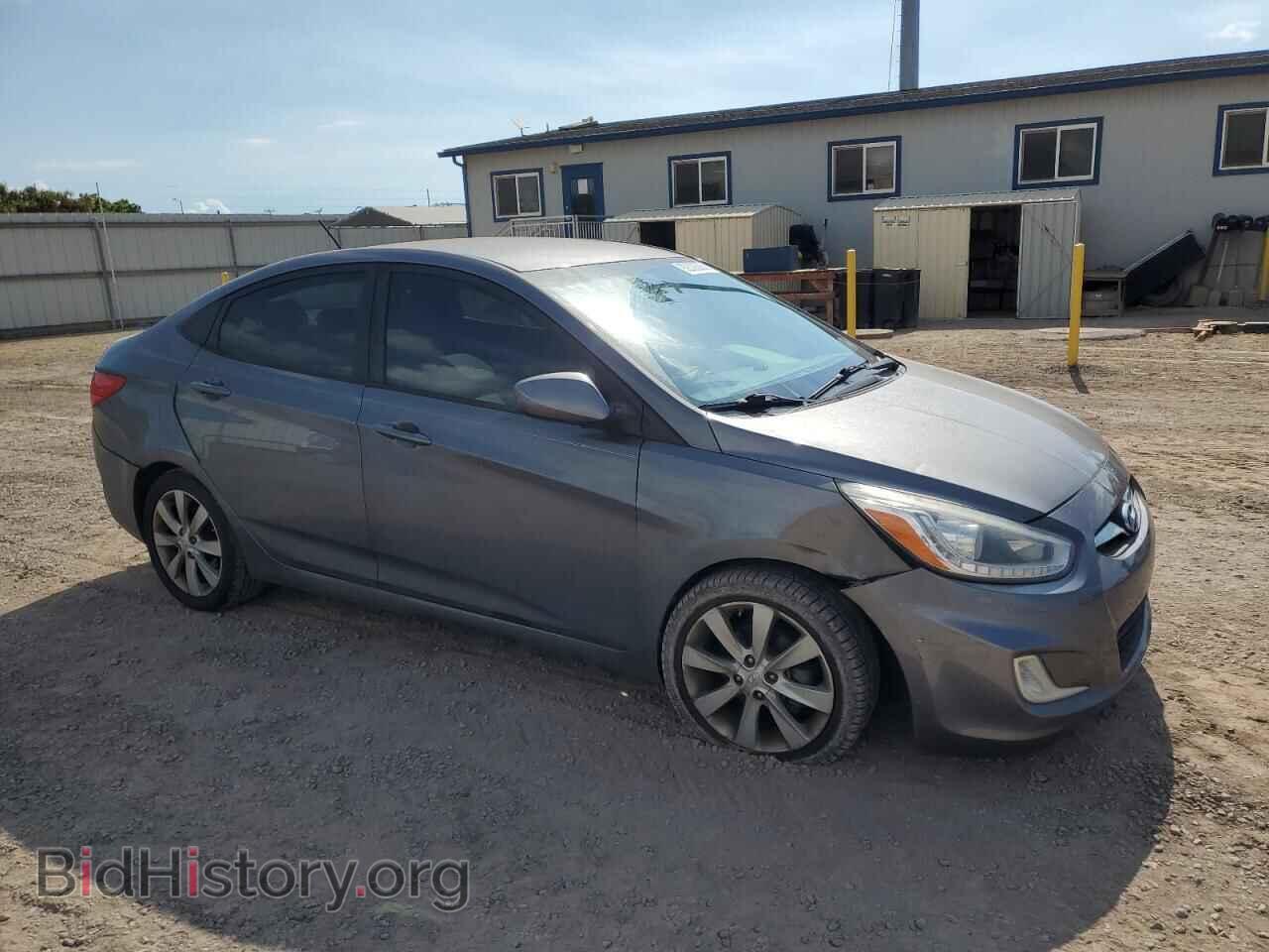 2014 HYUNDAI ACCENT - VIN: KMHCU4AEXEU763402 - Фото 4