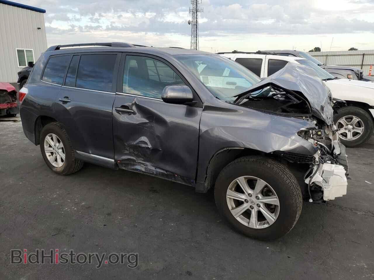 2013 TOYOTA HIGHLANDER - VIN: 5TDBK3EH1DS243628 - Фото 4