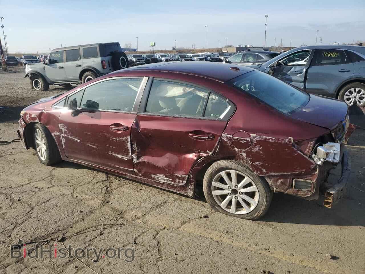 2012 HONDA CIVIC - VIN: 2HGFB2F84CH537467 - Фото 2