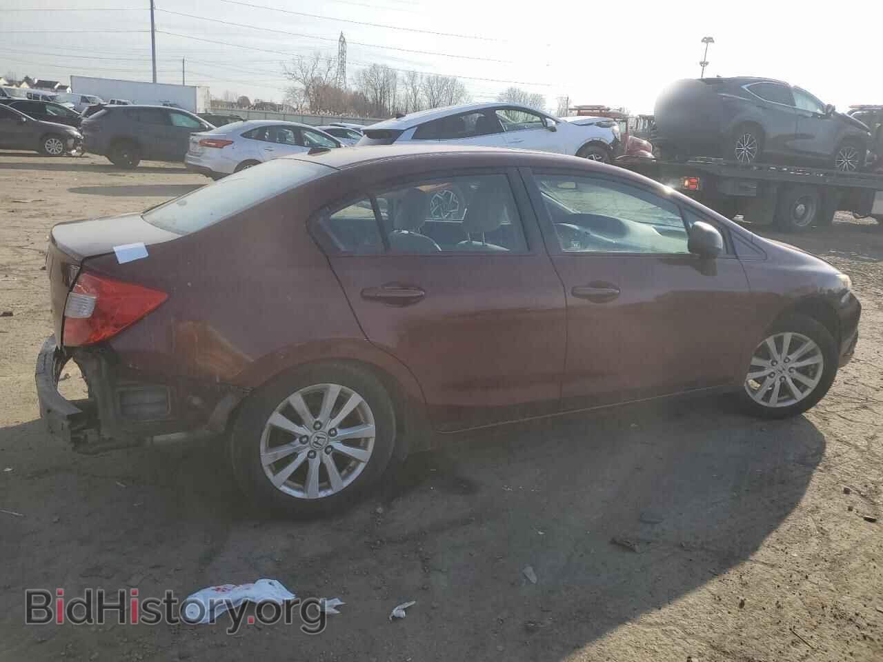 2012 HONDA CIVIC - VIN: 2HGFB2F84CH537467 - Фото 3