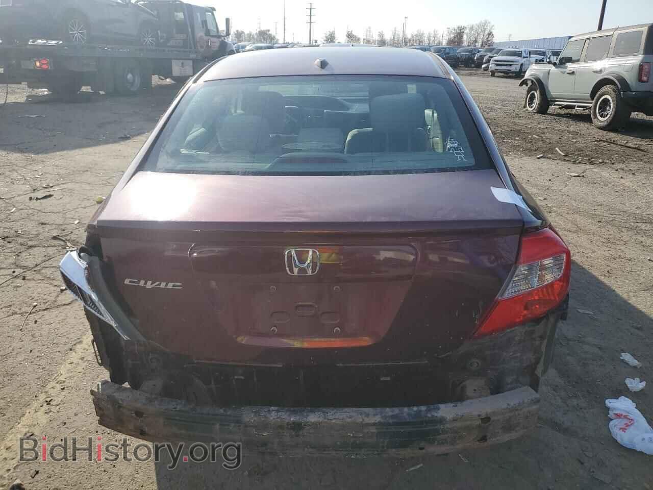 2012 HONDA CIVIC - VIN: 2HGFB2F84CH537467 - Фото 6