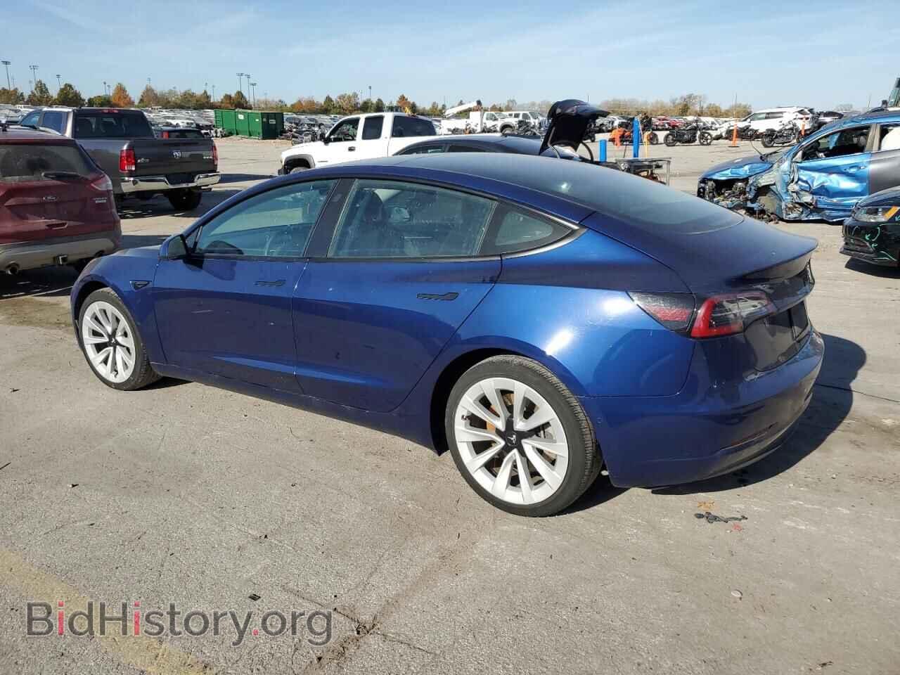 2022 TESLA MODEL 3 - VIN: 5YJ3E1EA0NF371898 - Photo 2