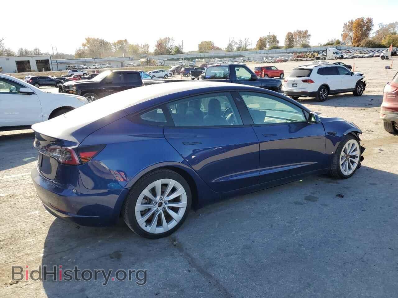 2022 TESLA MODEL 3 - VIN: 5YJ3E1EA0NF371898 - Photo 3