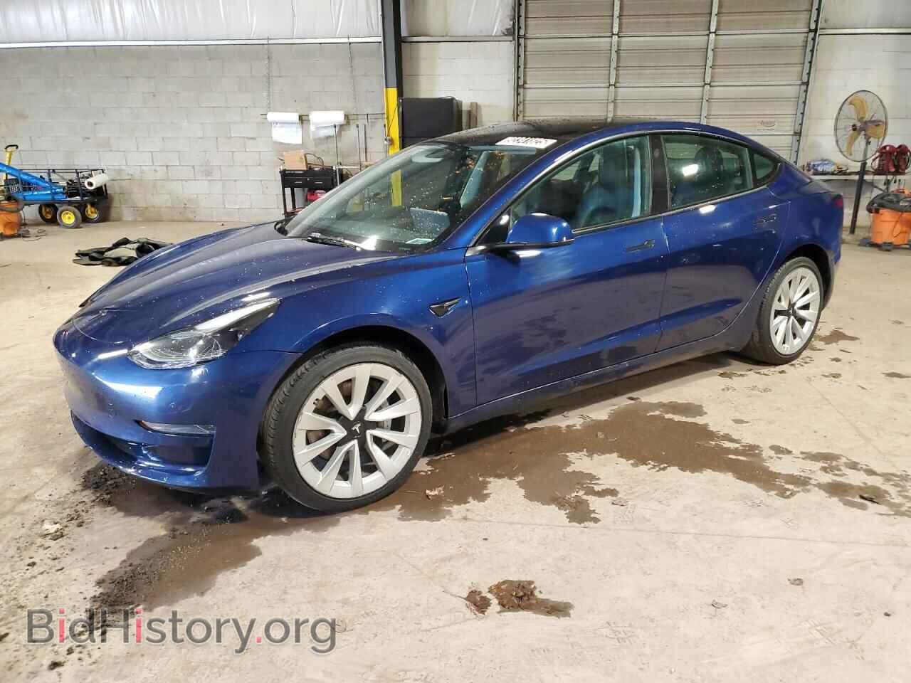 Photo 5YJ3E1EA5NF371069 - TESLA MODEL 3 2022