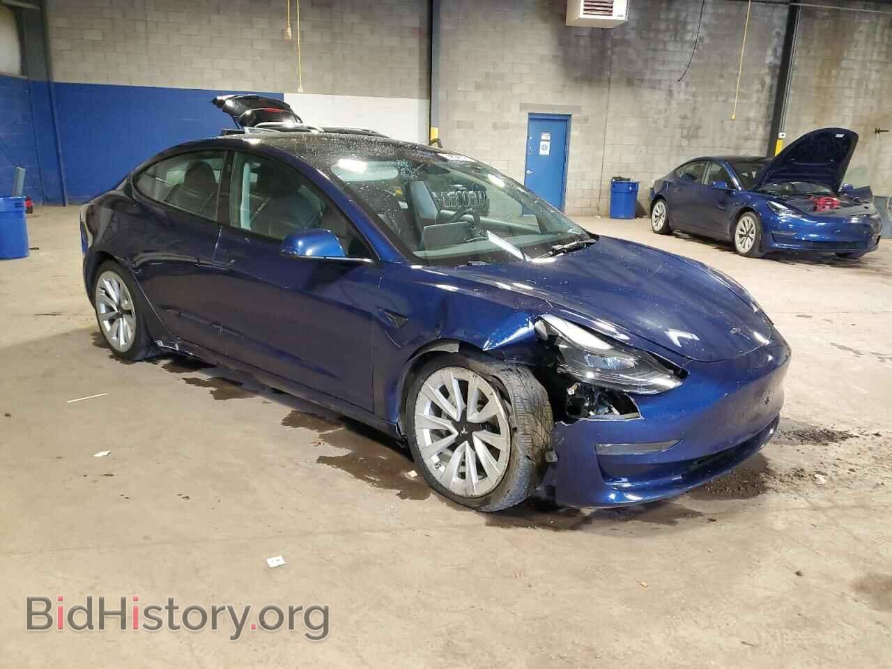 2022 TESLA MODEL 3 - VIN: 5YJ3E1EA5NF371069 - Photo 4