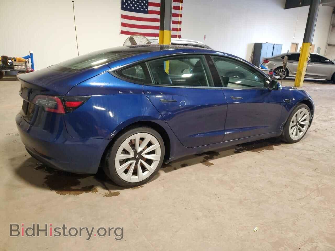 2022 TESLA MODEL 3 - VIN: 5YJ3E1EA0NF369181 - Photo 3