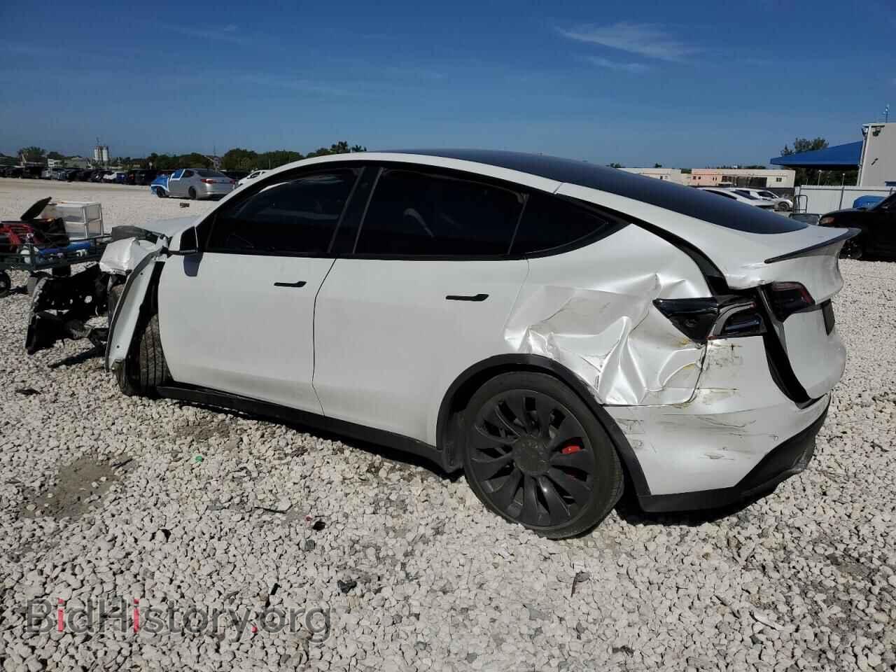 2022 TESLA MODEL Y - VIN: 7SAYGDEF6NF530102 - Фото 2