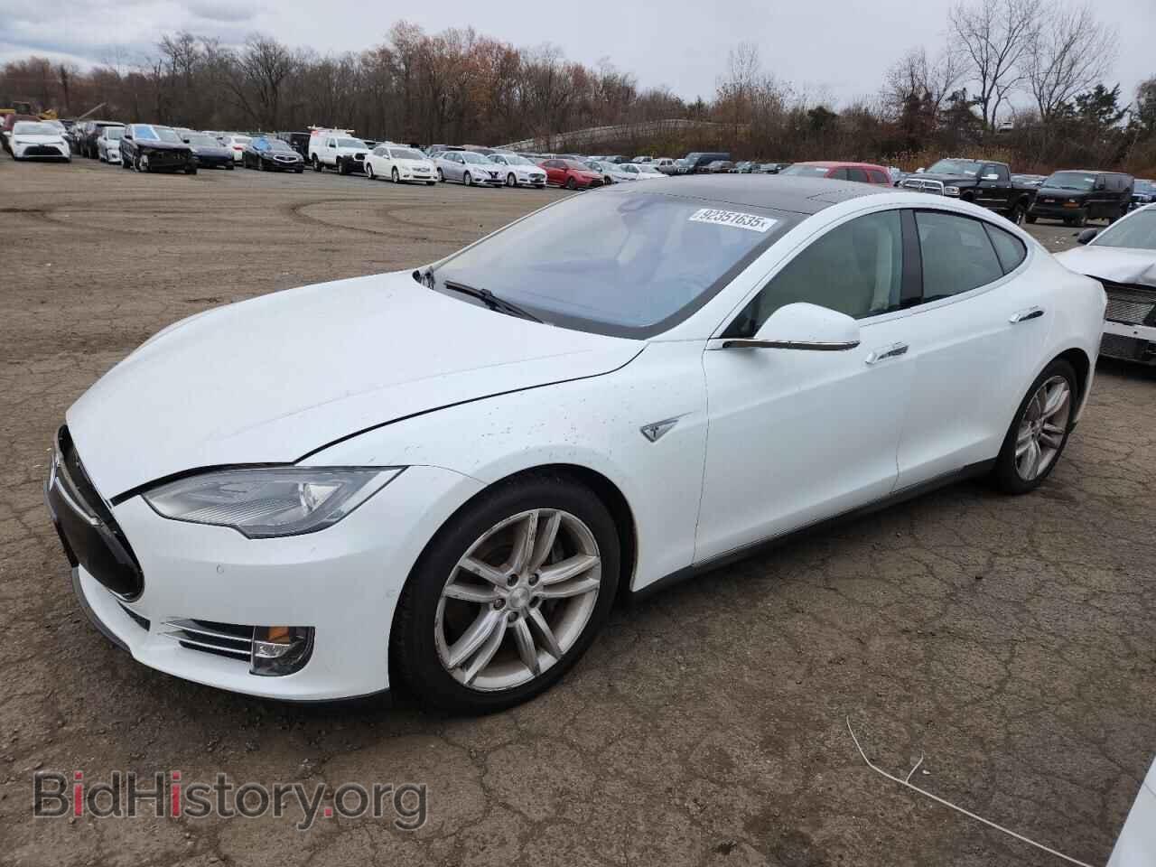 Photo 5YJSA1H21FF084437 - TESLA MODEL S 2015