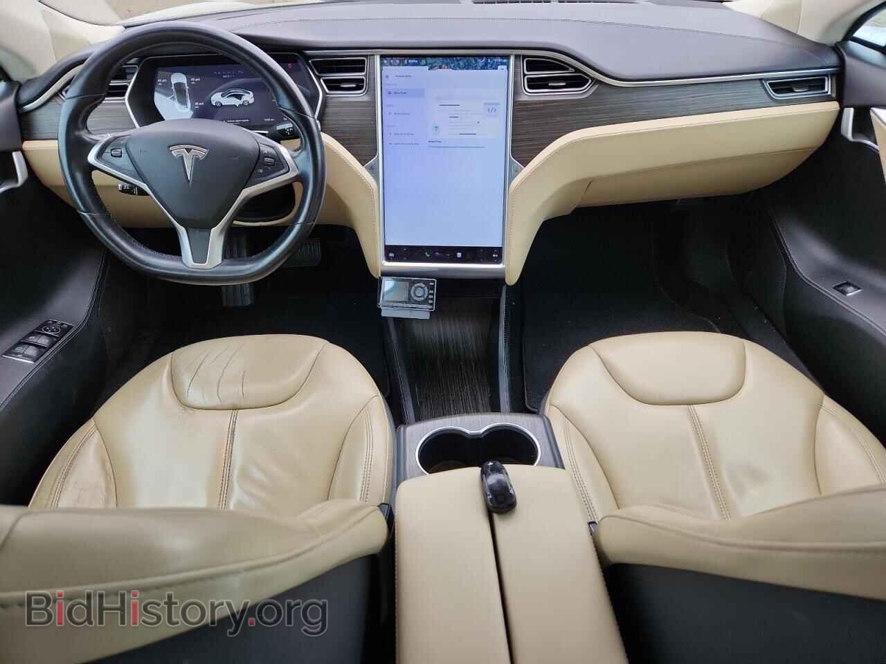 2015 TESLA MODEL S - VIN: 5YJSA1H21FF084437 - Фото 8