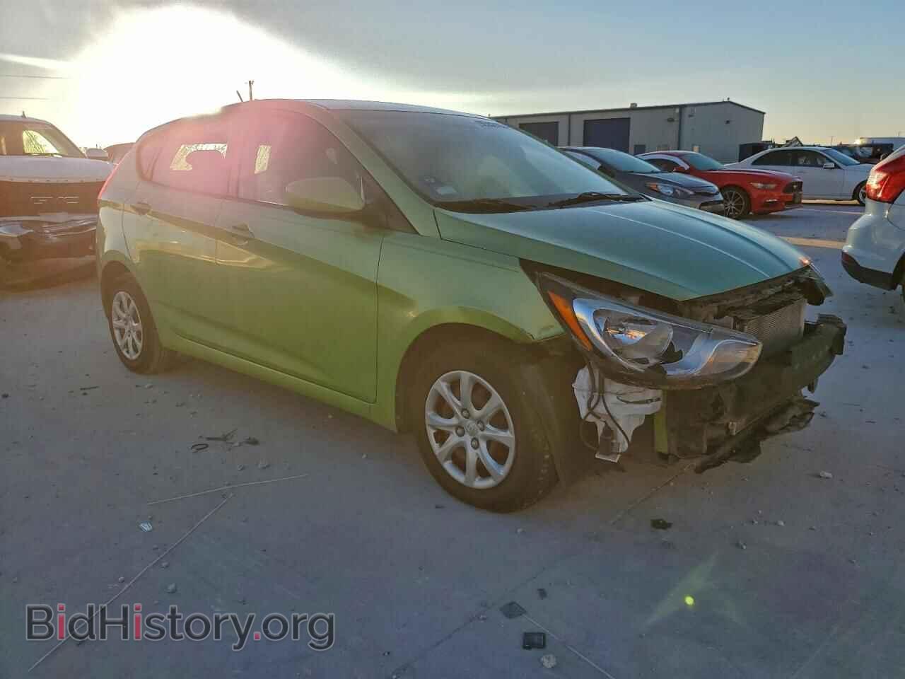 2013 HYUNDAI ACCENT - VIN: KMHCT5AE9DU066830 - Фото 4
