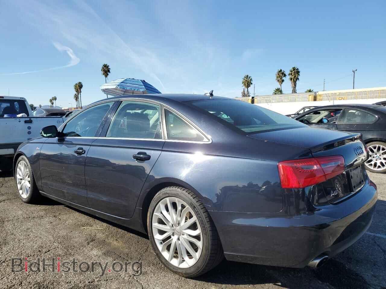 2012 AUDI A6 - VIN: WAUGGAFC9CN155068 - Фото 2