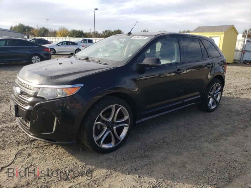 2013 Ford EDGE Sport (VIN 2FMDK4AK9DBC66491) — photo 1 of 13, Copart, damage: rear end