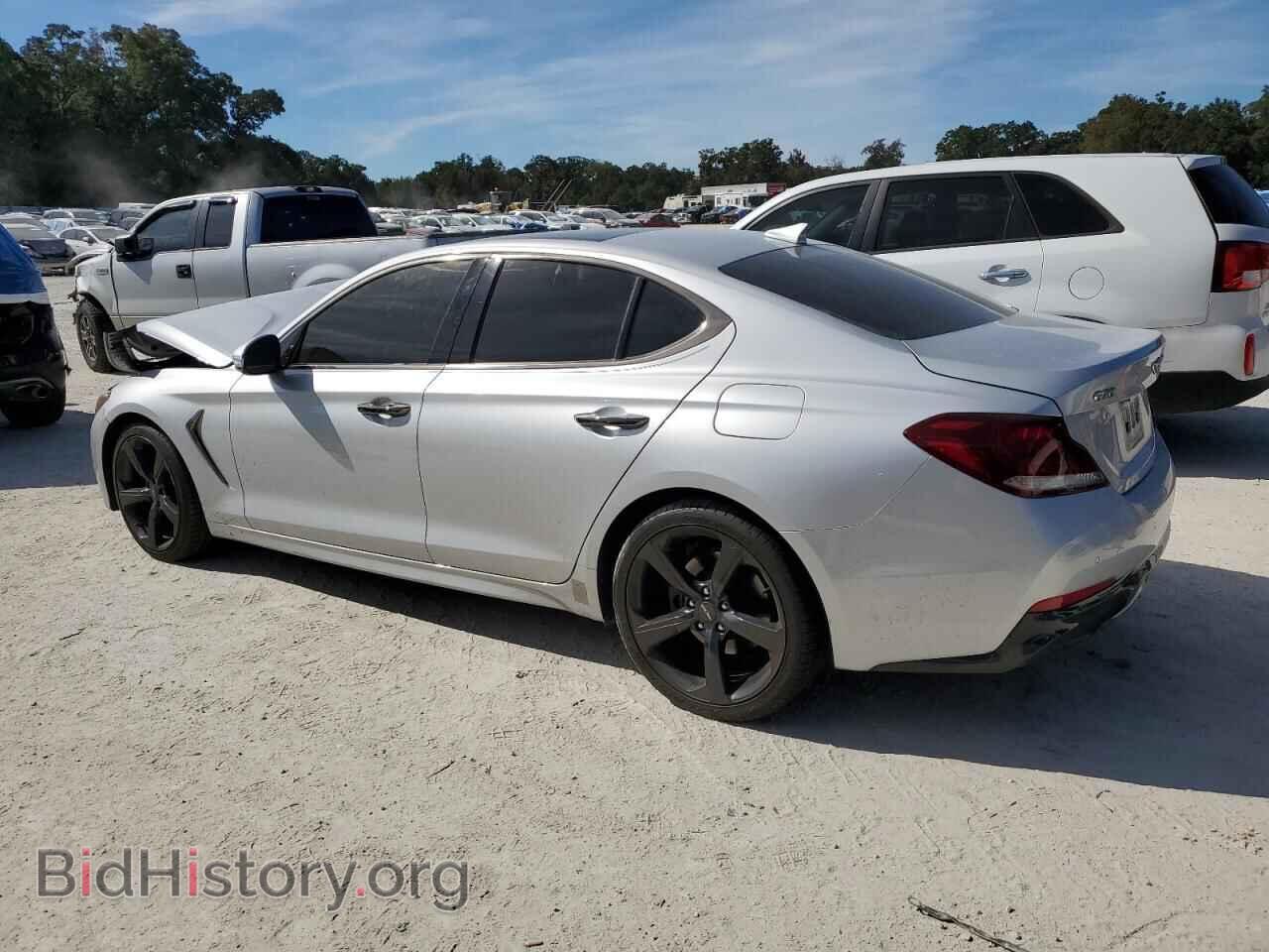 2019 GENESIS G70 - VIN: KMTG44LA1KU022598 - Фото 2
