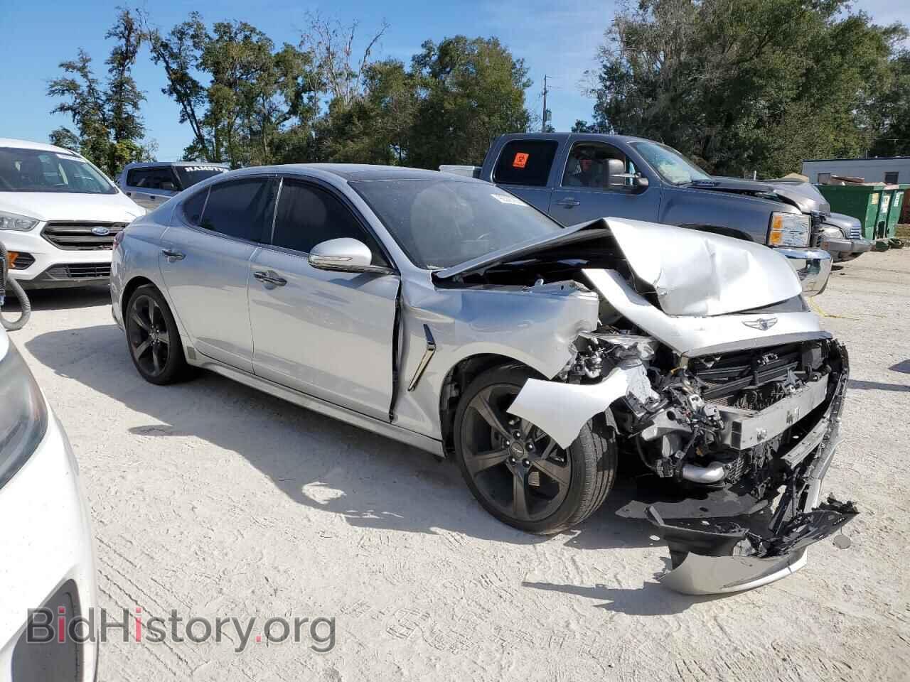 2019 GENESIS G70 - VIN: KMTG44LA1KU022598 - Фото 4