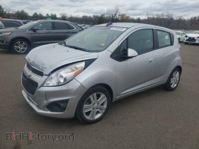 2015 Chevrolet SPARK LS, серебристый — VIN KL8CB6S94FC753956, Copart