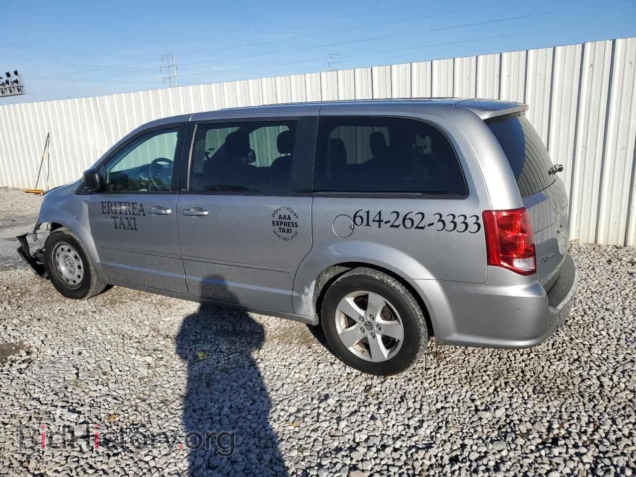 2013 DODGE CARAVAN - VIN: 2C4RDGBG6DR703614 - Фото 2