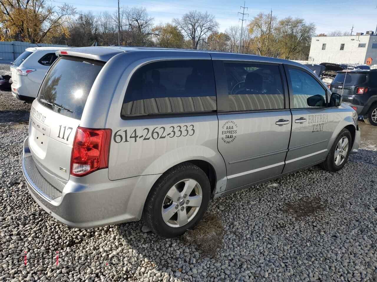 2013 DODGE CARAVAN - VIN: 2C4RDGBG6DR703614 - Фото 3
