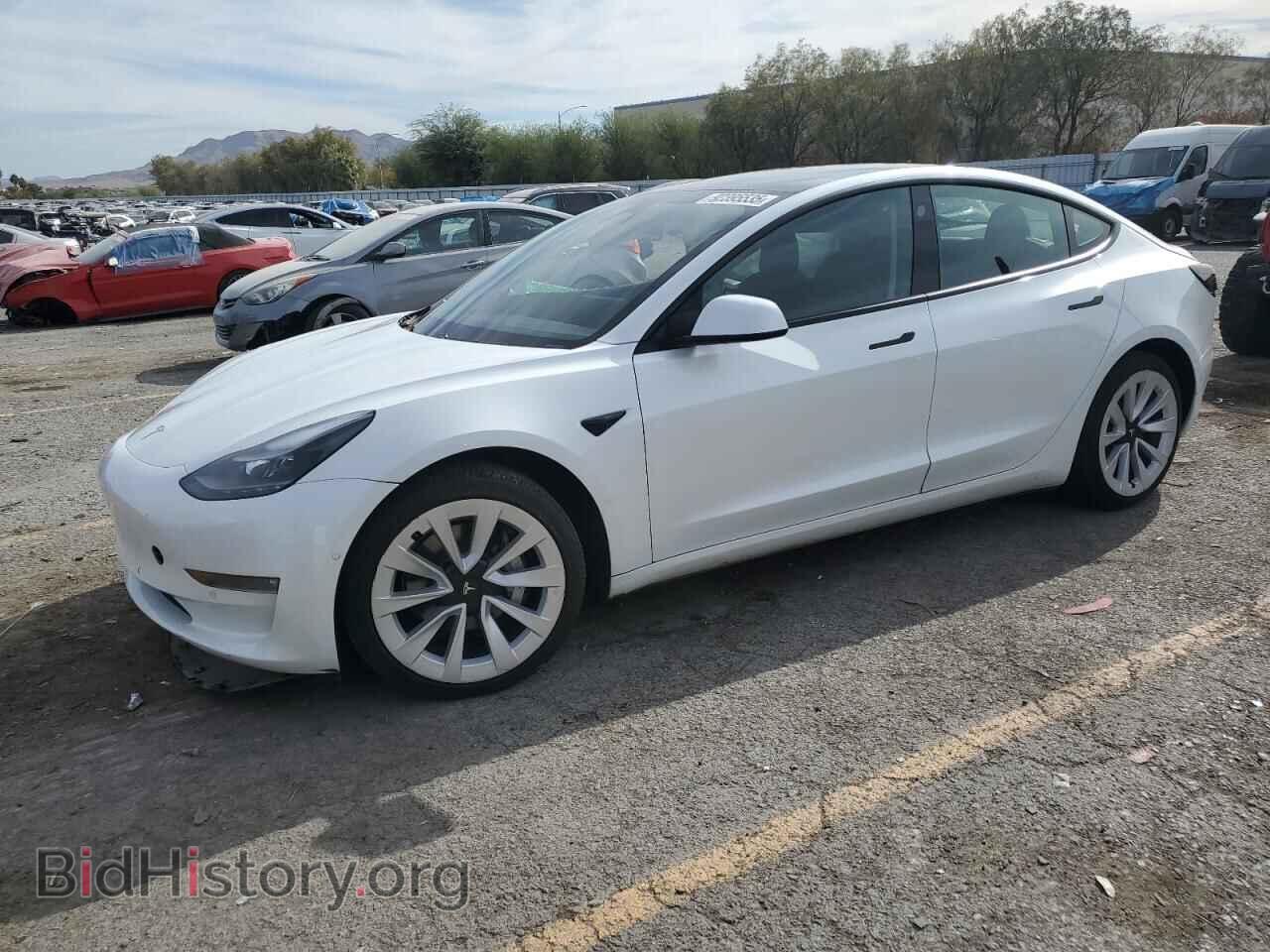Photo 5YJ3E1EB3MF863087 - TESLA MODEL 3 2021