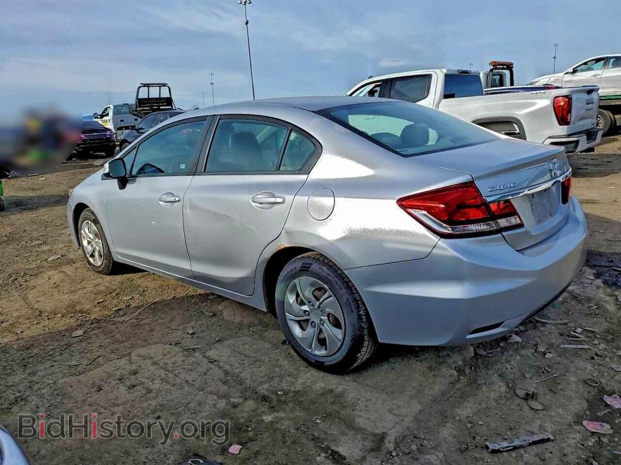 2013 HONDA CIVIC - VIN: 2HGFB2F58DH602666 - Фото 2