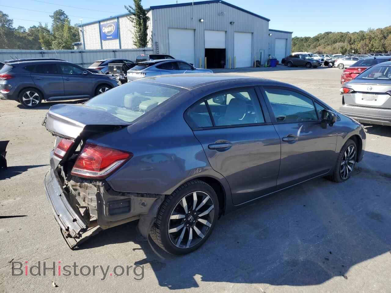 2014 HONDA CIVIC - VIN: 19XFB2F96EE272606 - Фото 3