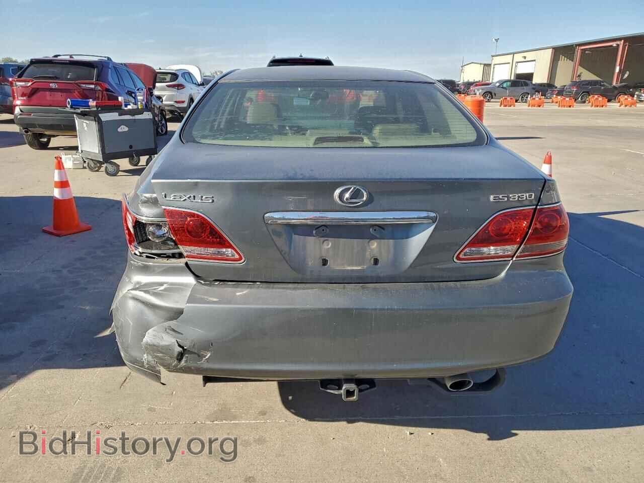 2005 LEXUS ES330 - VIN: JTHBA30G155127305 - Фото 6