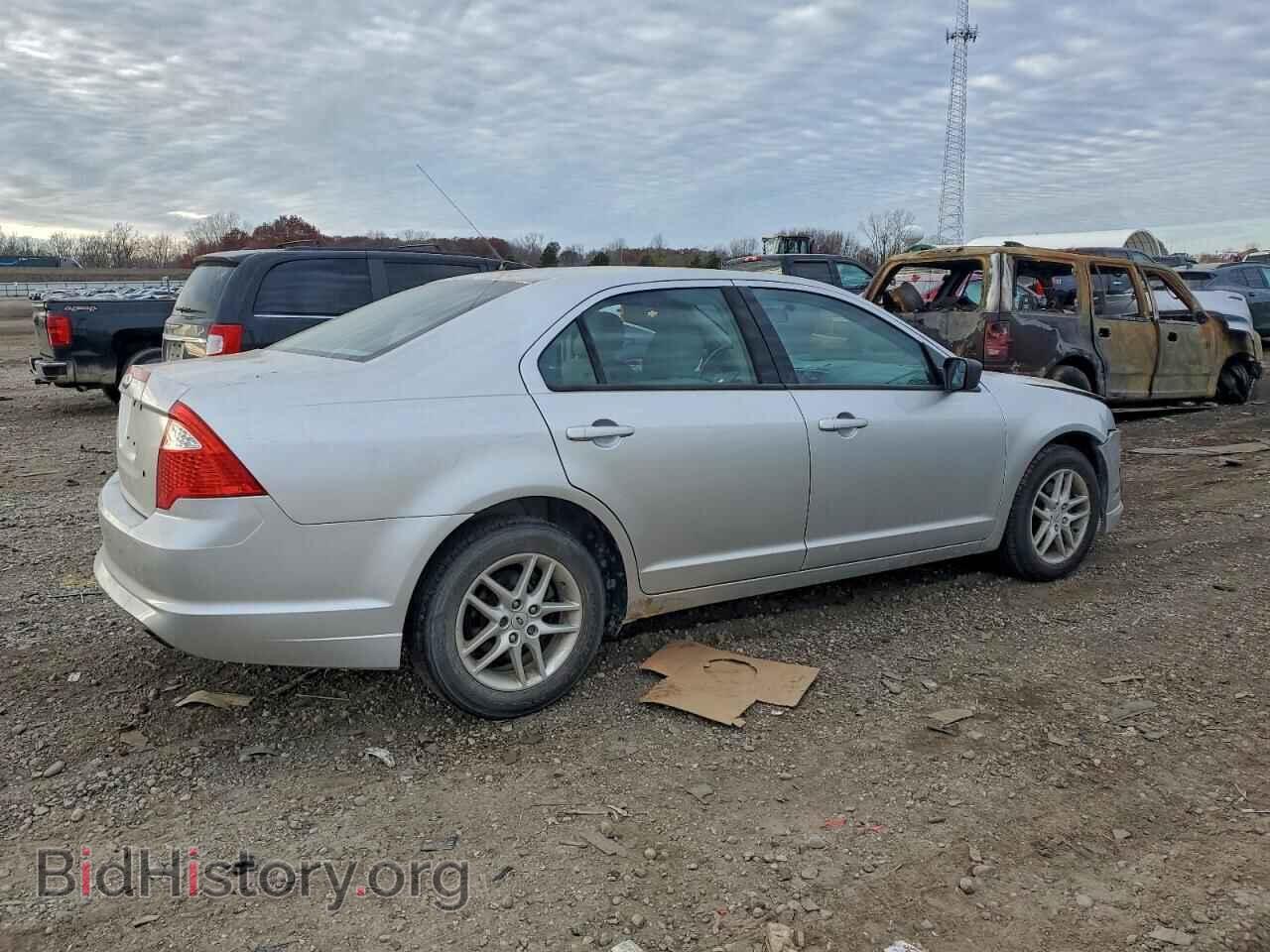 2012 FORD FUSION - VIN: 3FAHP0GA3CR117398 - Photo 3