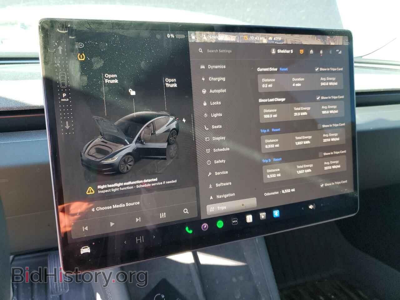2025 TESLA MODEL 3 - VIN: 5YJ3E1EA3SF986456 - Photo 9