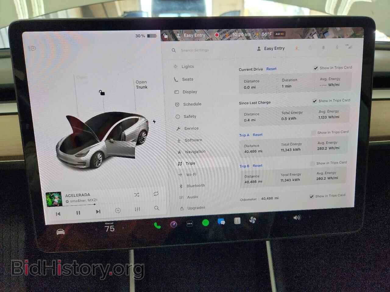 2018 TESLA MODEL 3 - VIN: 5YJ3E1EB4JF087614 - Photo 9