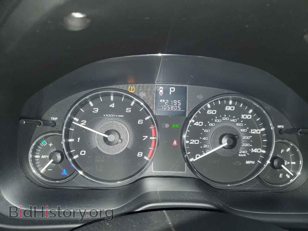 2012 SUBARU LEGACY - VIN: 4S3BMBA68C3041765 - Фото 9