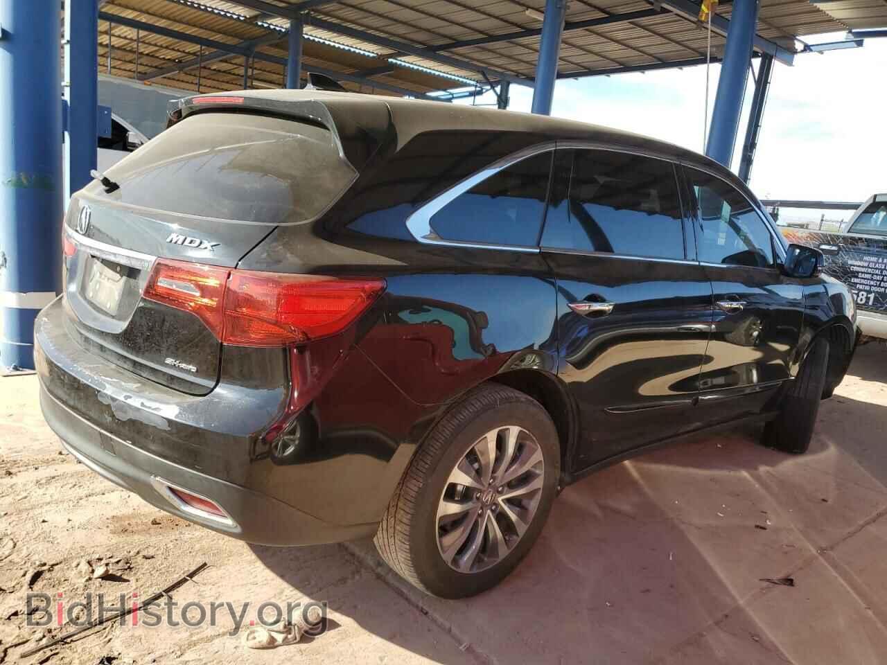 2014 ACURA MDX - VIN: 5FRYD4H42EB019758 - Фото 3