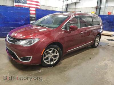 2019 Chrysler PACIFICA Touring L, maroon — VIN 2C4RC1BG7KR680521, Copart