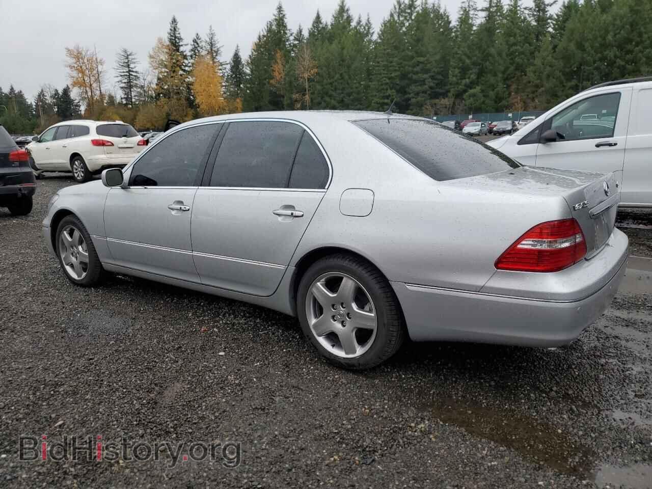 2005 LEXUS LS430 - VIN: JTHBN36F355022378 - Фото 2