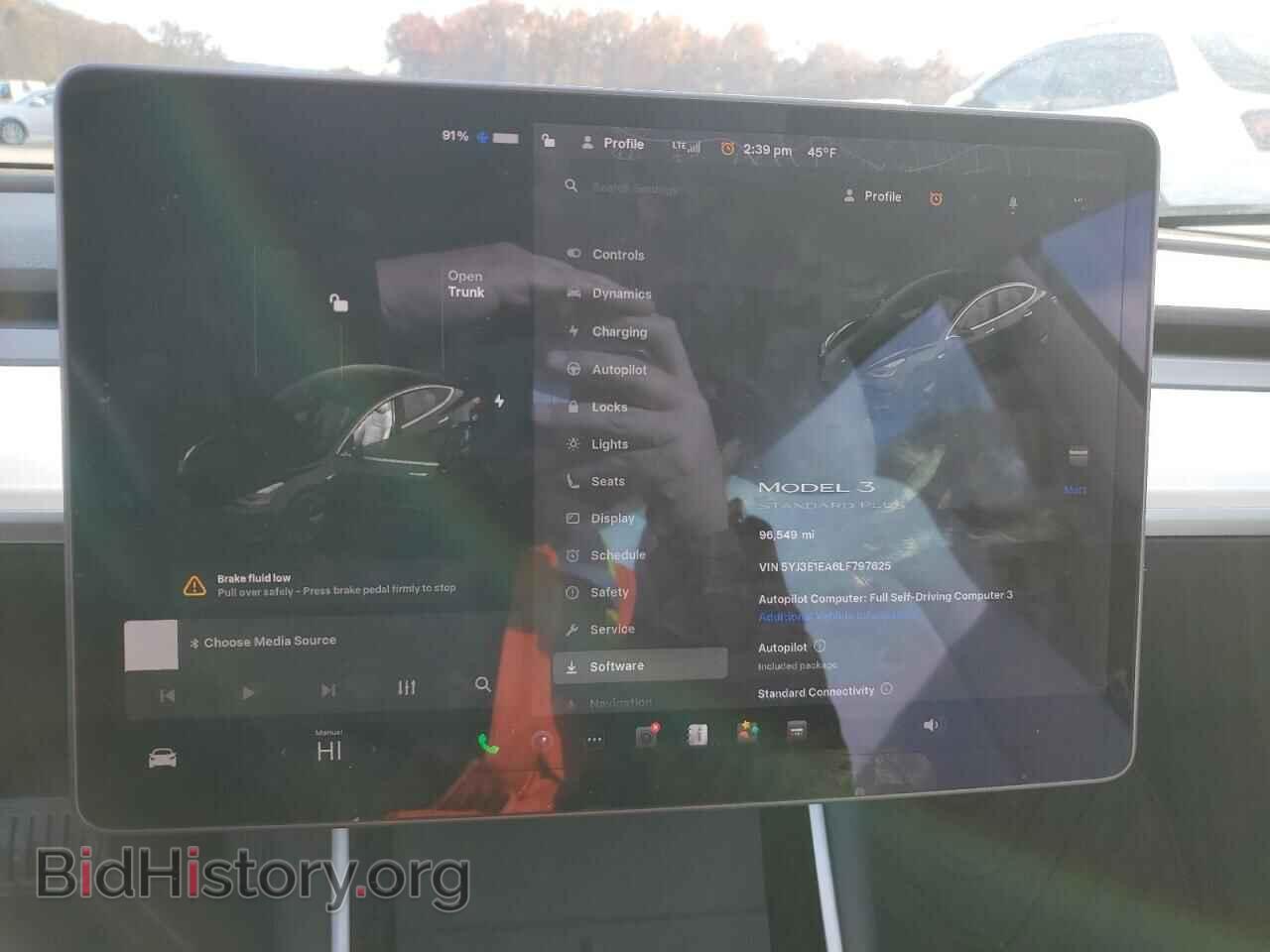 2020 TESLA MODEL 3 - VIN: 5YJ3E1EA6LF797625 - Фото 9