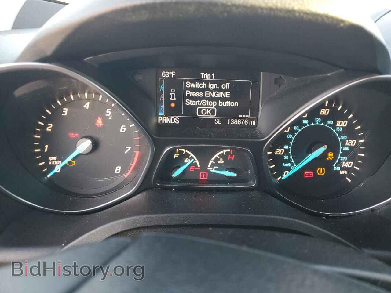 2015 FORD ESCAPE - VIN: 1FMCU0J95FUB87635 - Фото 9