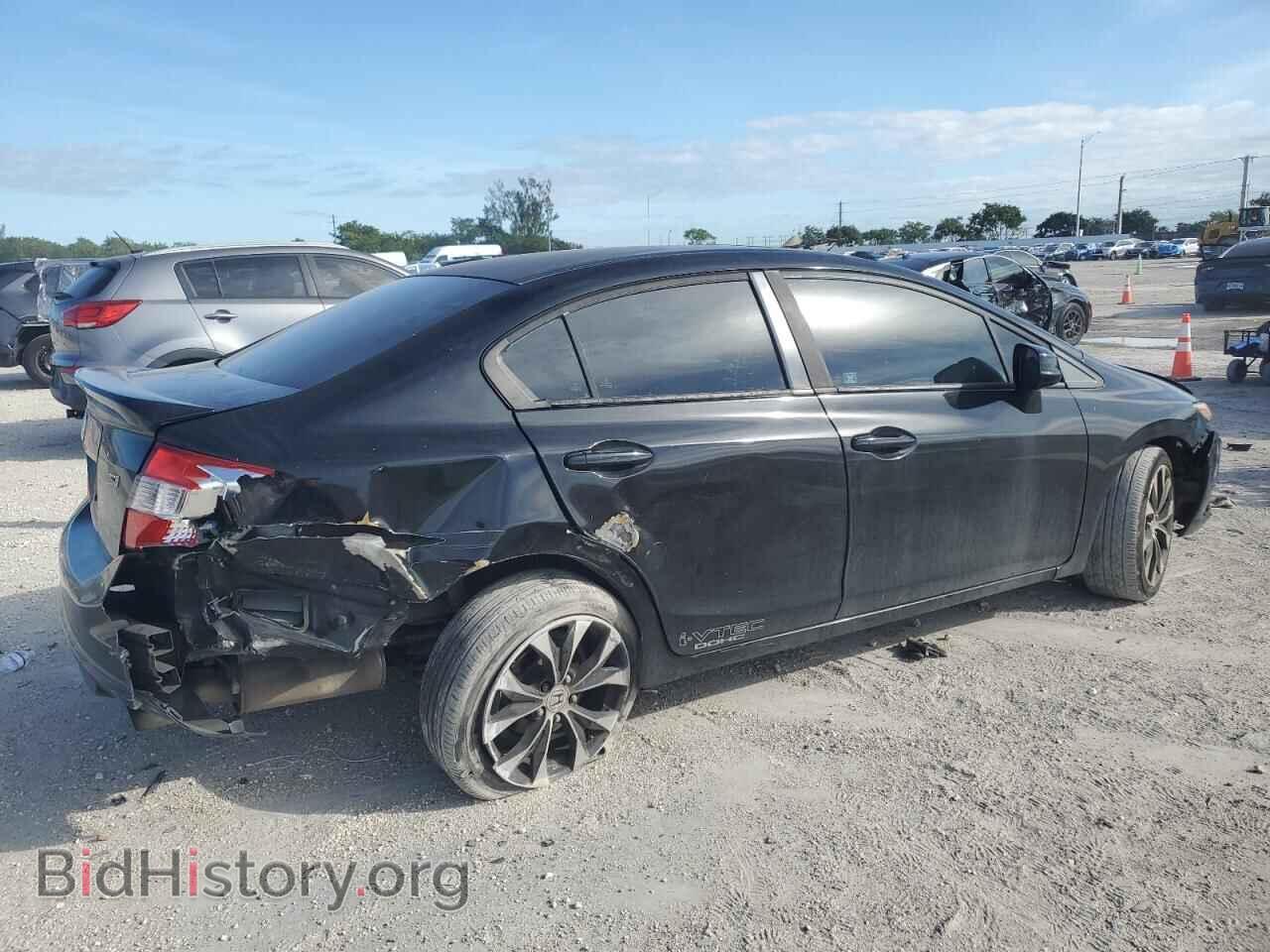 2012 HONDA CIVIC - VIN: 2HGFB6E55CH702490 - Фото 3