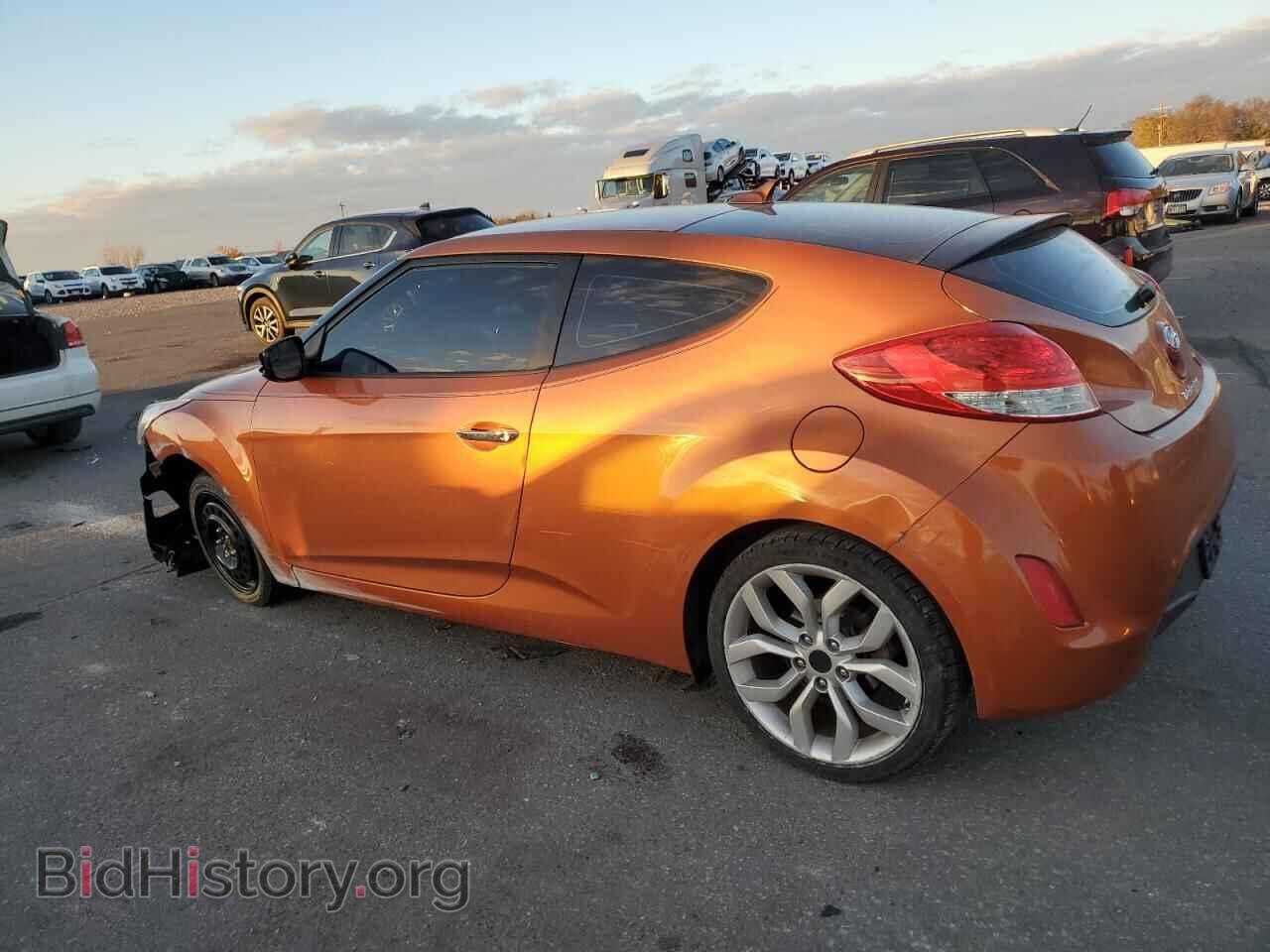 2014 HYUNDAI VELOSTER - VIN: KMHTC6ADXEU213901 - Фото 2