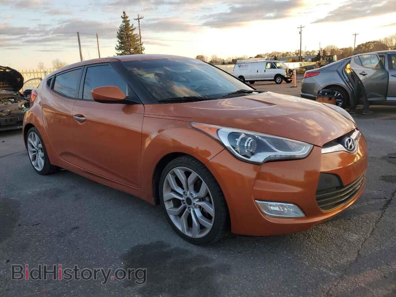 2014 HYUNDAI VELOSTER - VIN: KMHTC6ADXEU213901 - Фото 4