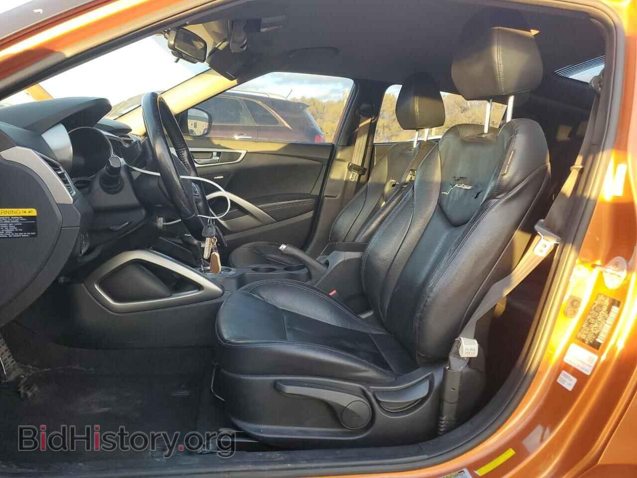 2014 HYUNDAI VELOSTER - VIN: KMHTC6ADXEU213901 - Фото 7