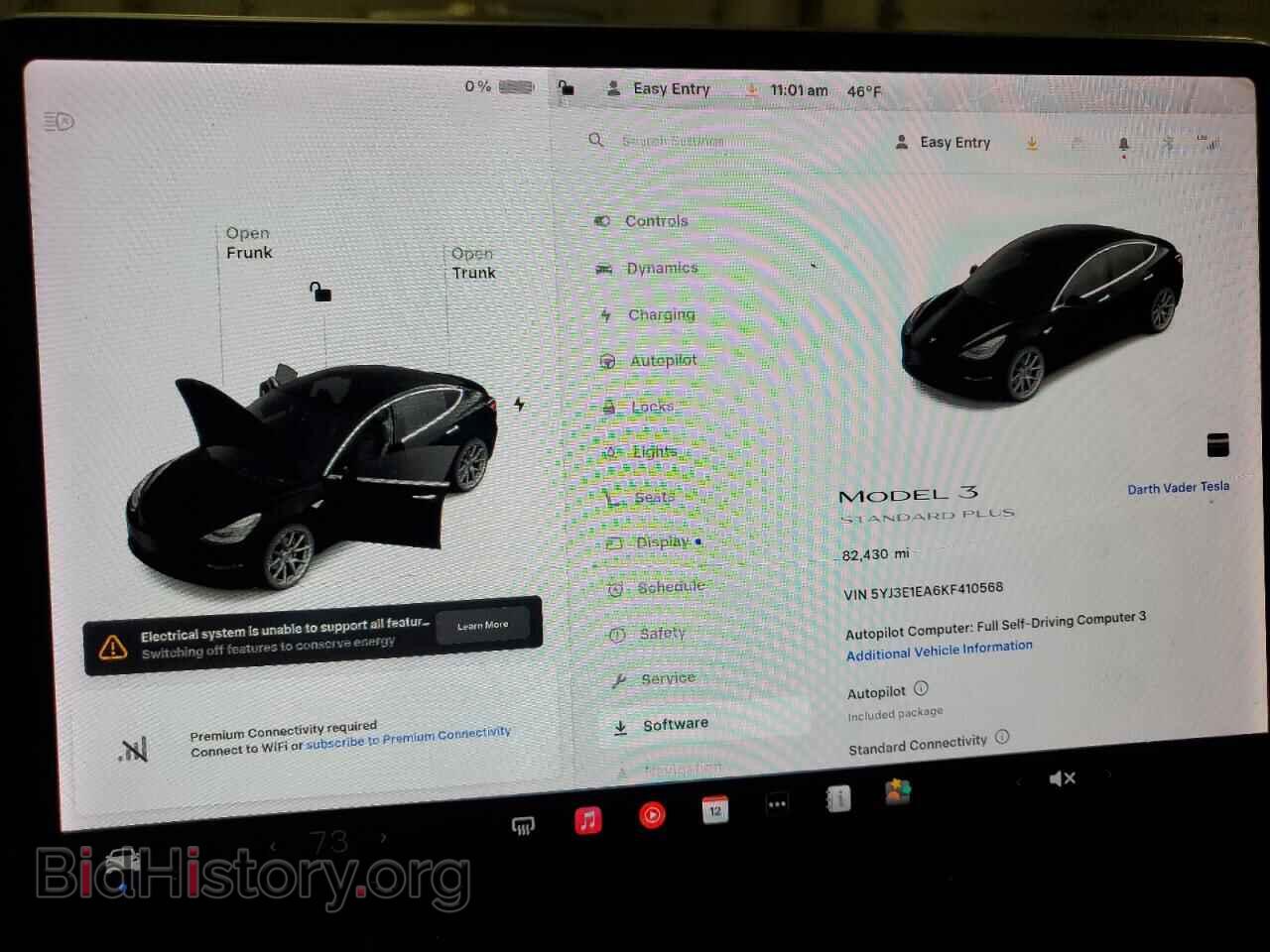 2019 TESLA MODEL 3 - VIN: 5YJ3E1EA6KF410568 - Photo 9