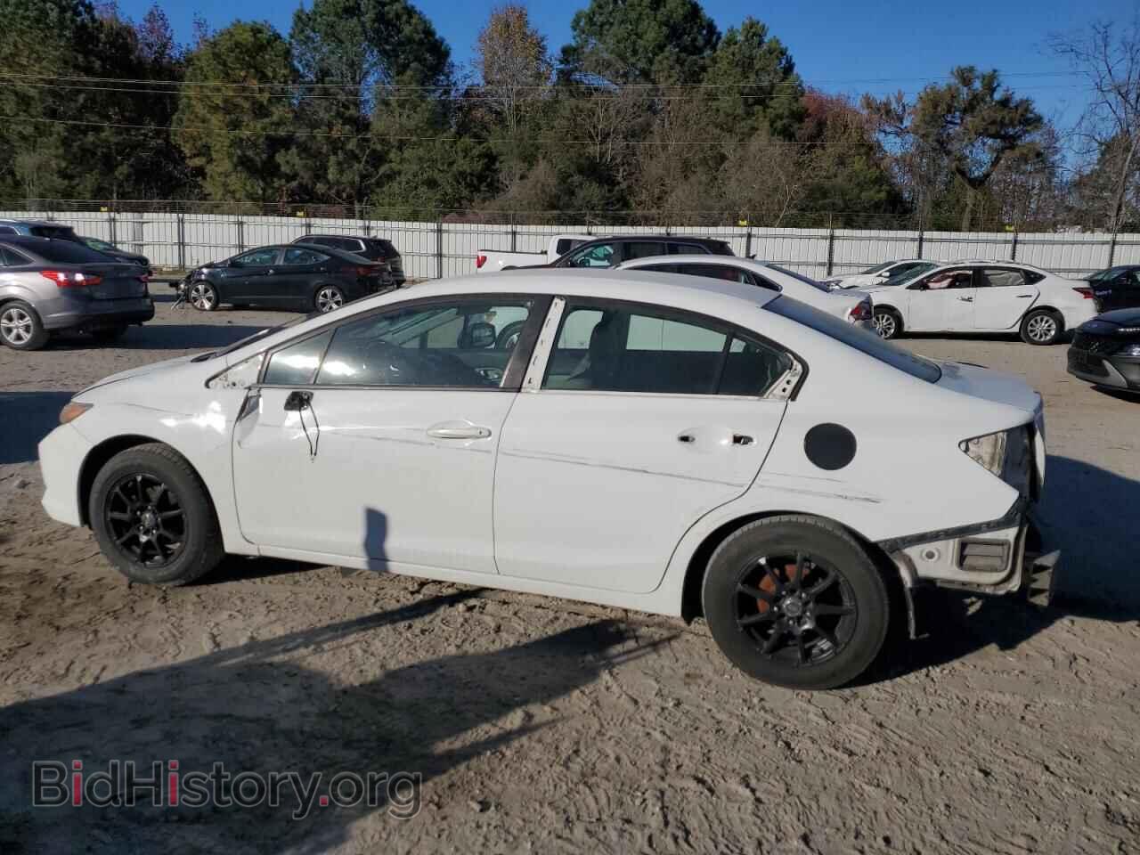 2012 HONDA CIVIC - VIN: 2HGFB2F57CH311803 - Фото 2