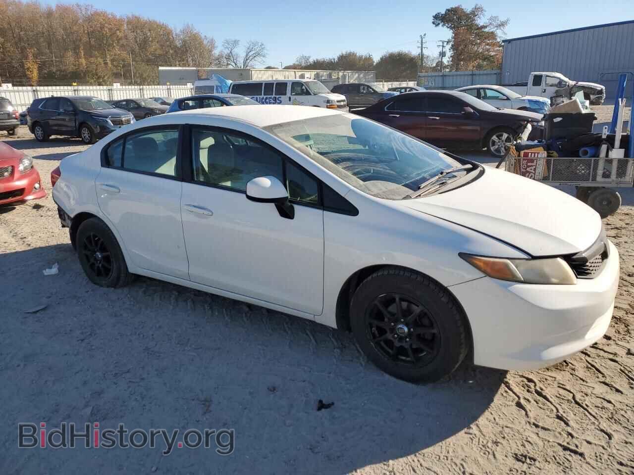 2012 HONDA CIVIC - VIN: 2HGFB2F57CH311803 - Фото 4