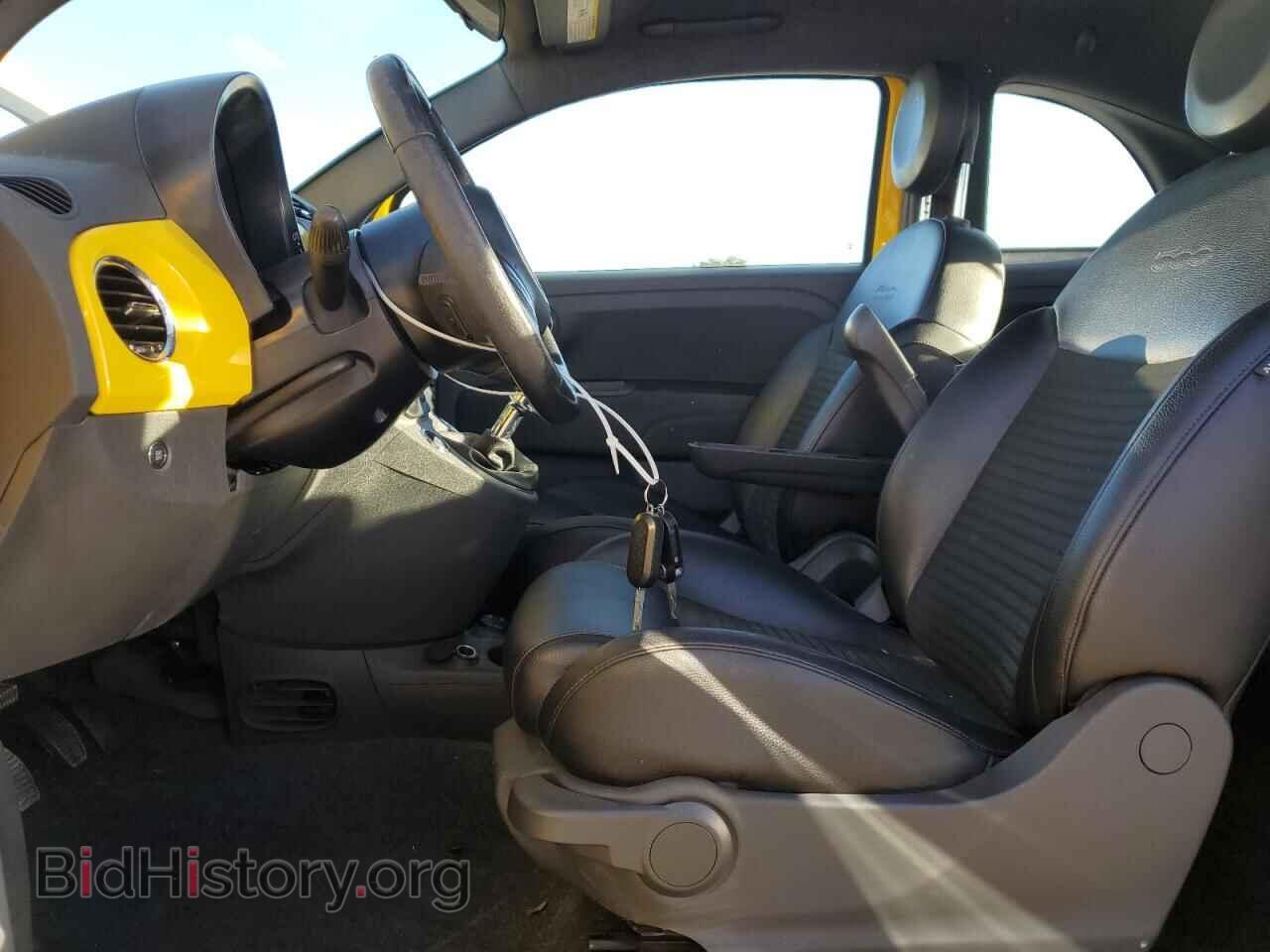2015 FIAT 500 - VIN: 3C3CFFBR9FT615916 - Фото 7