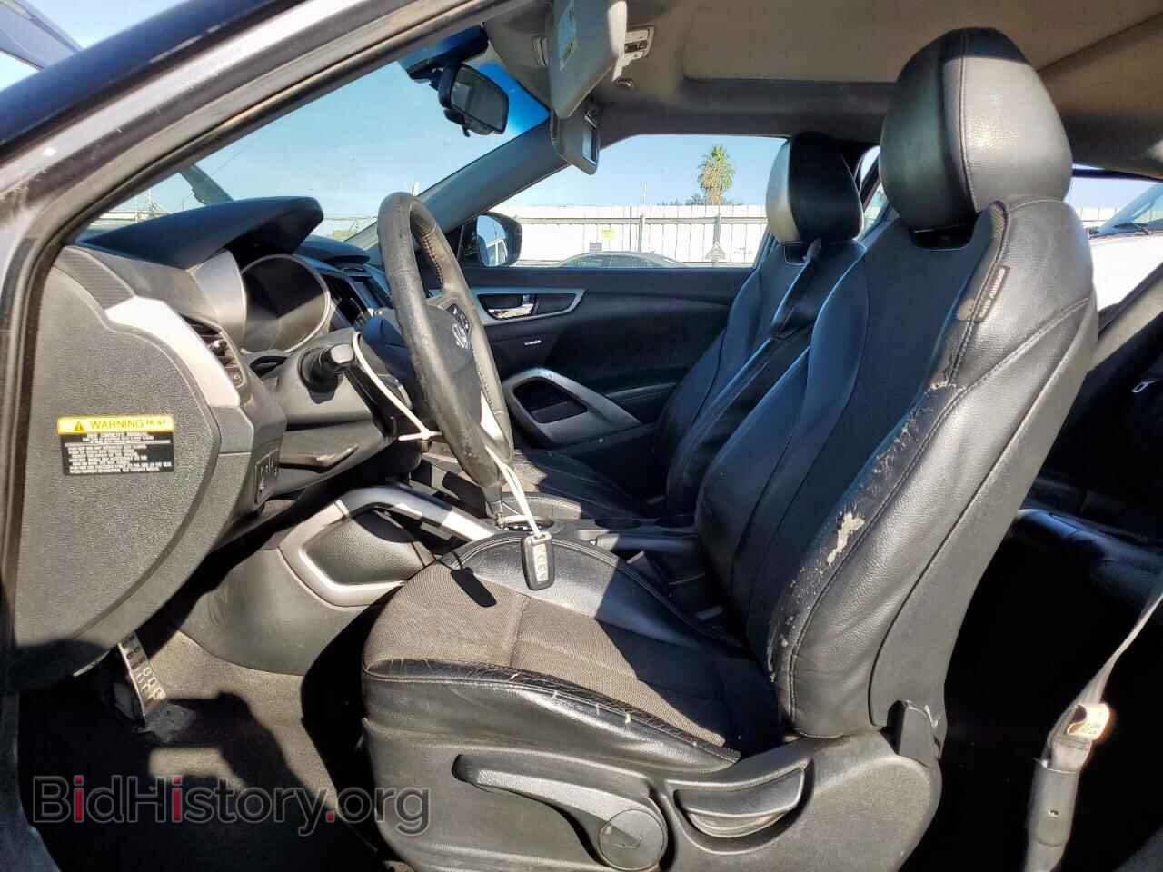 2013 HYUNDAI VELOSTER - VIN: KMHTC6AD7DU146706 - Фото 7