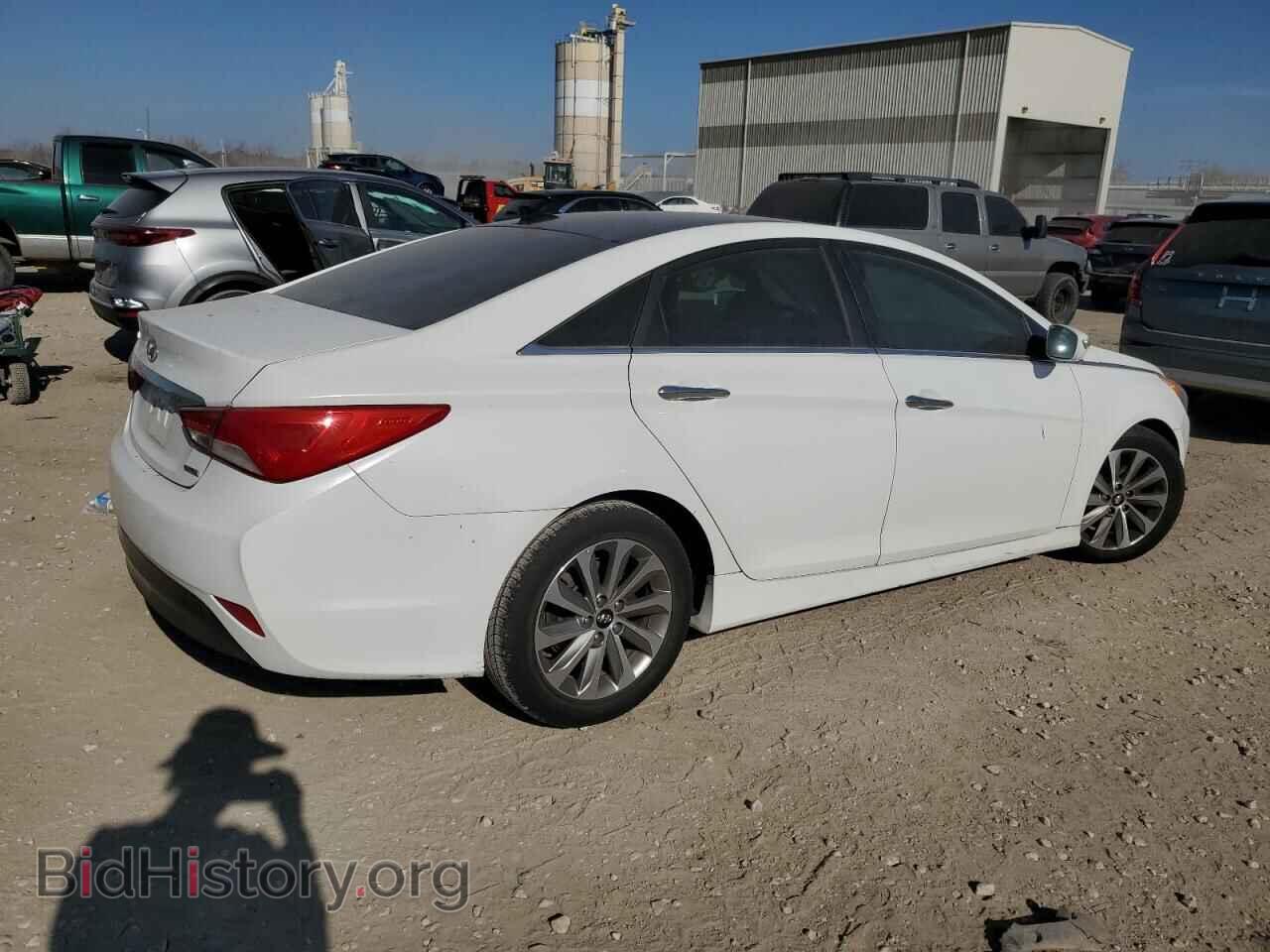 2014 HYUNDAI SONATA - VIN: 5NPEC4AC6EH902210 - Фото 3