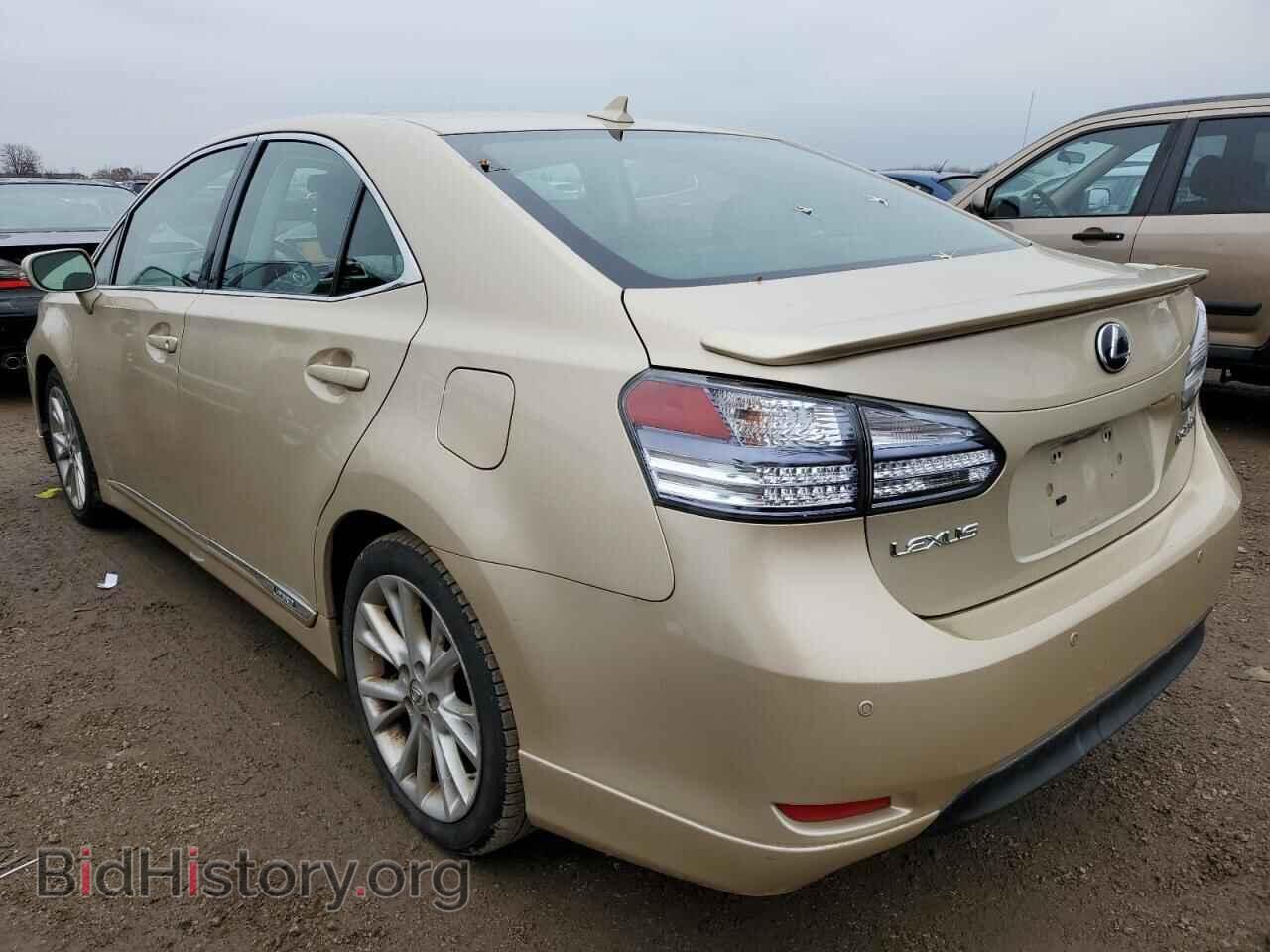 2010 LEXUS HS - VIN: JTHBB1BA1A2002083 - Photo 2