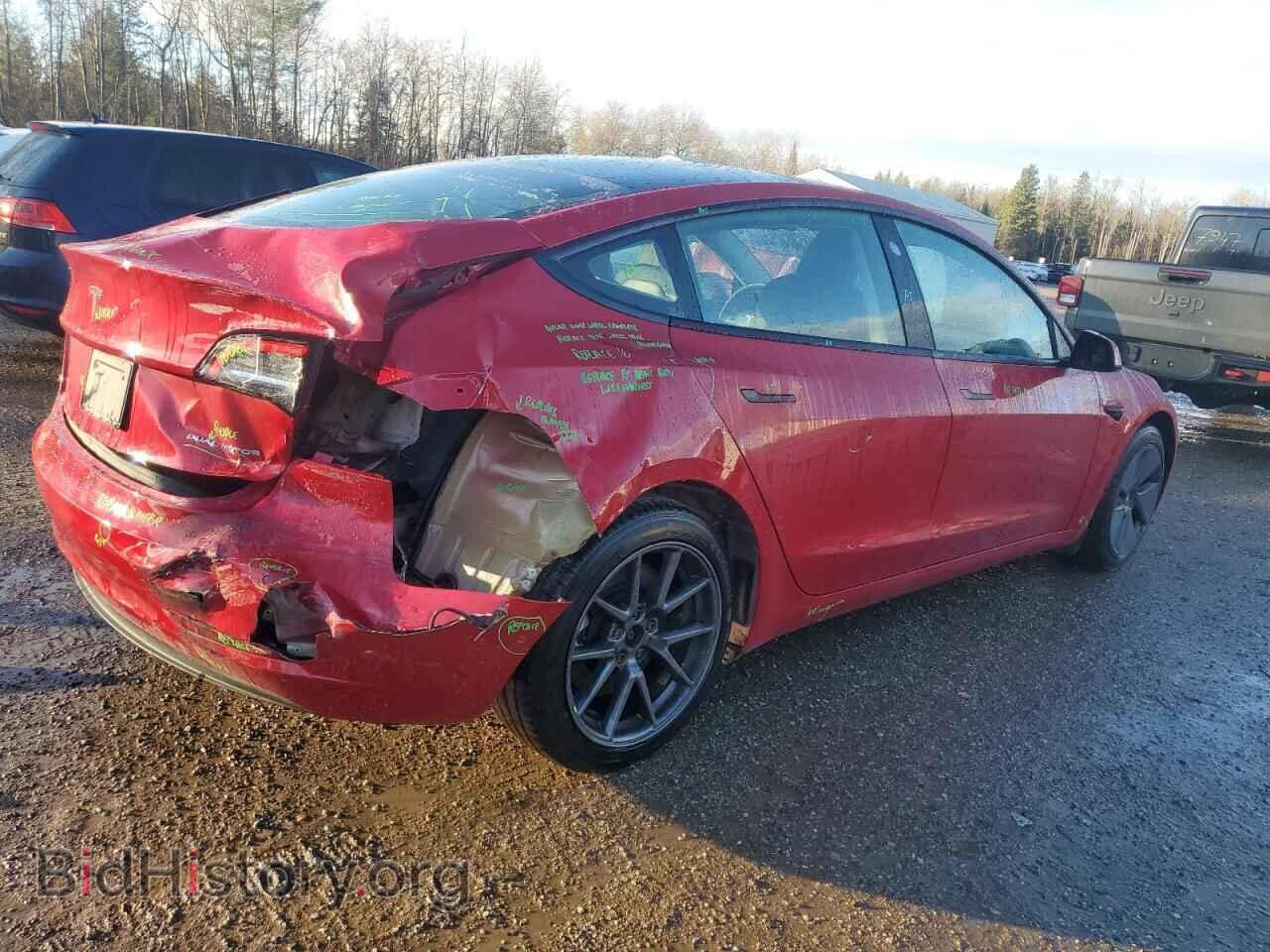 2021 TESLA MODEL 3 - VIN: 5YJ3E1EB1MF085579 - Фото 3