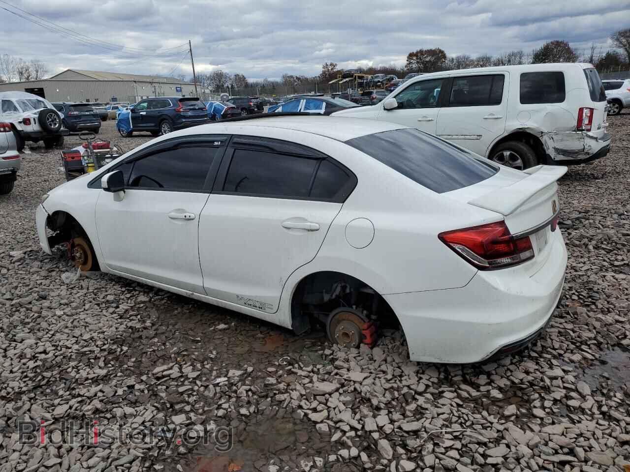 2015 HONDA CIVIC - VIN: 2HGFB6E59FH704134 - Фото 2